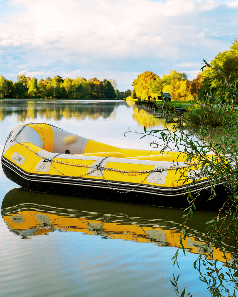 Is it ok to leave an Inflatable Boat in the Water?