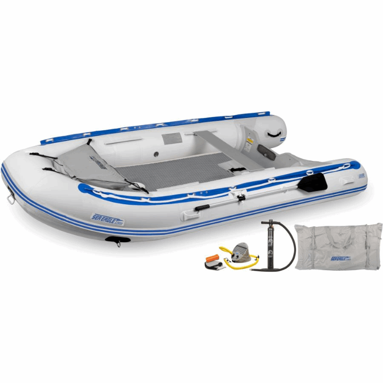 Inflatable Fishing Boat - 12.6SR Pkg - Sea Eagle Sea Eagle Inflatable Fishing Boat - 12.6SR Pkg