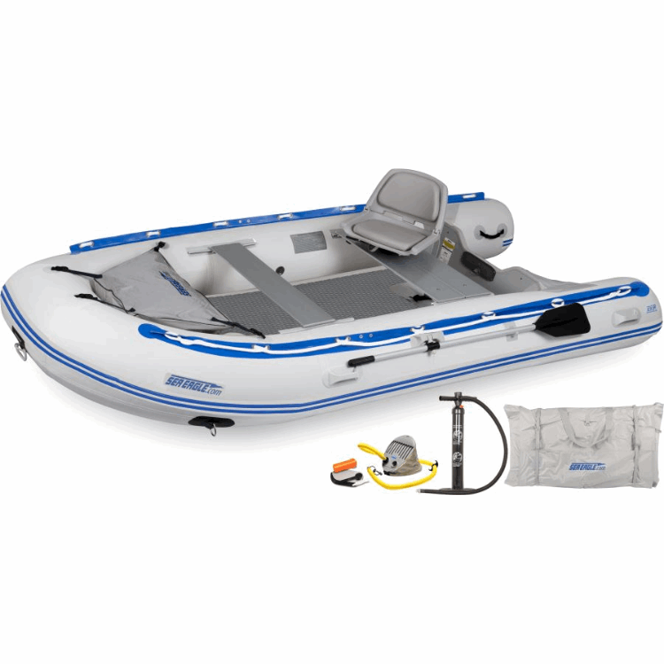 Inflatable Fishing Boat - 12.6SR Pkg - Sea Eagle Sea Eagle Inflatable Fishing Boat - 12.6SR Pkg 2