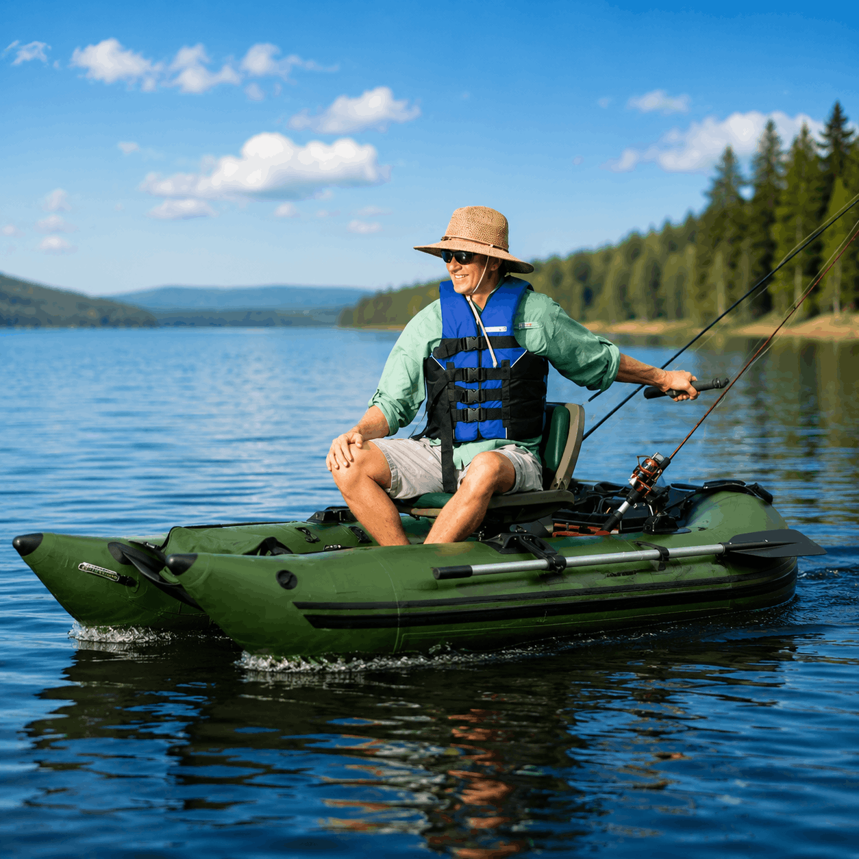Sea Eagle 285FPB Frameless Inflatable Fishing Recreation Craft Sea Eagle 285FPB Frameless Inflatable Fishing Recreation Craft