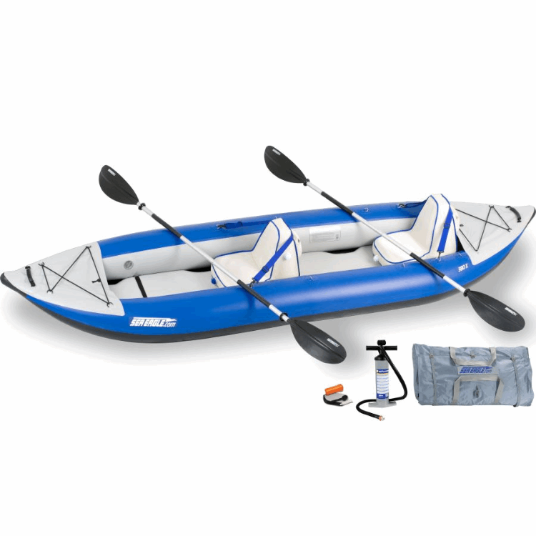 Inflatable Fishing Kayak Explorer 380X Sea Eagle Inflatable Fishing Kayak Explorer 380X Sea Eagle 1