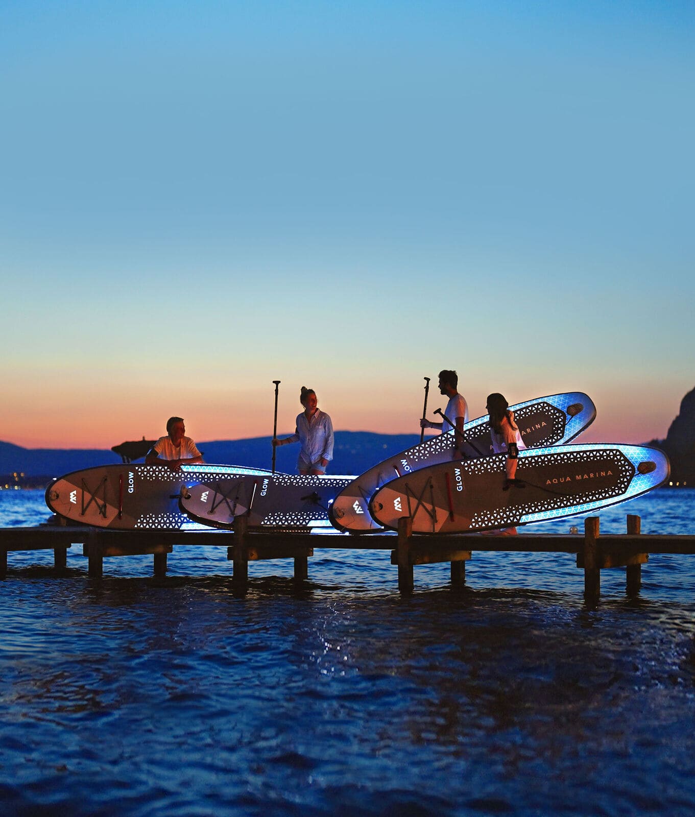 Aqua Marina Glow Isup - Ambient Light Aqua Marina Glow Isup - Ambient Light 1