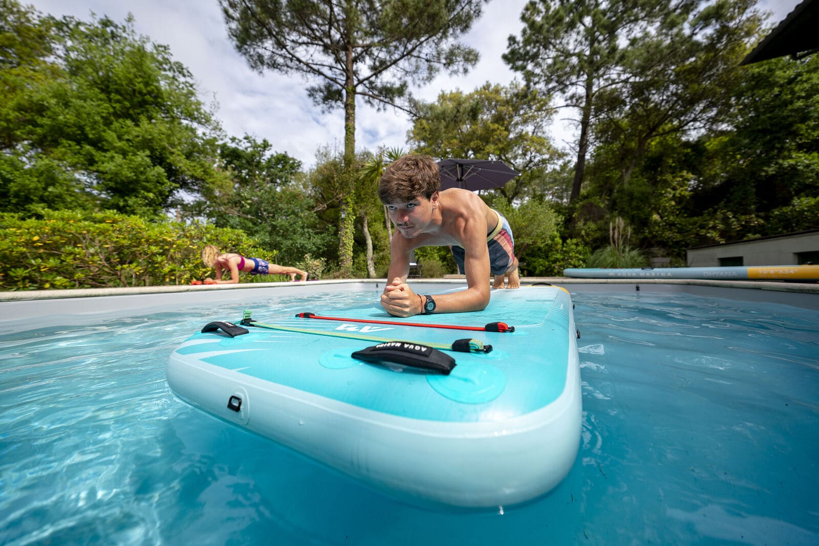 Aqua Marina Peace Inflatable Fitness Mat Aqua Marina Peace Inflatable Fitness Mat