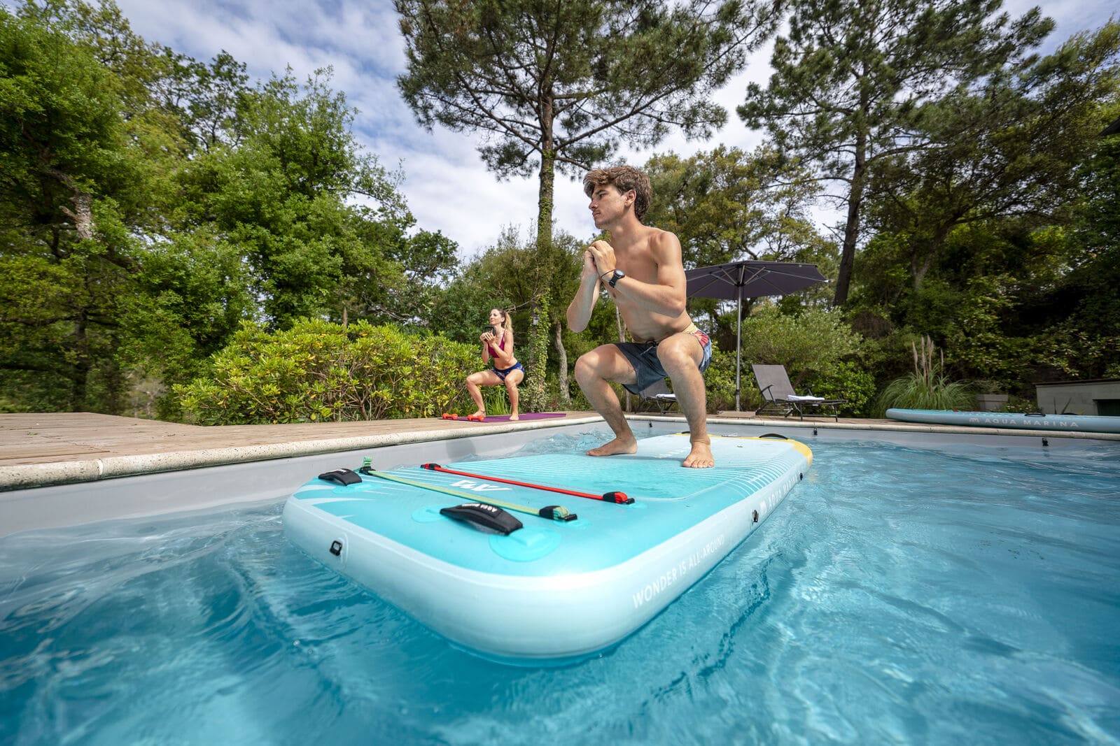 Aqua Marina Peace Inflatable Fitness Mat Aqua Marina Peace Inflatable Fitness Mat