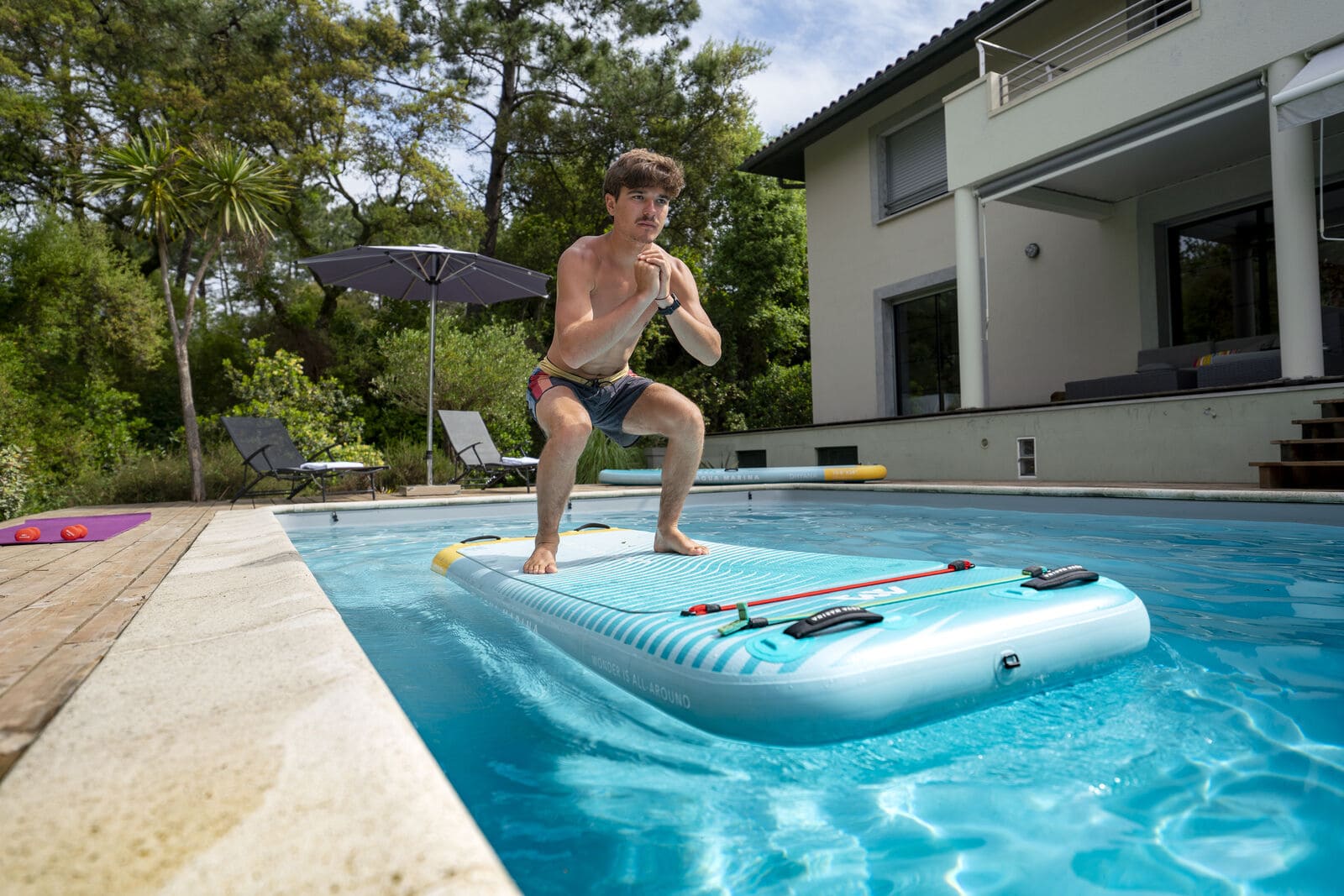 Aqua Marina Peace Inflatable Fitness Mat Aqua Marina Peace Inflatable Fitness Mat