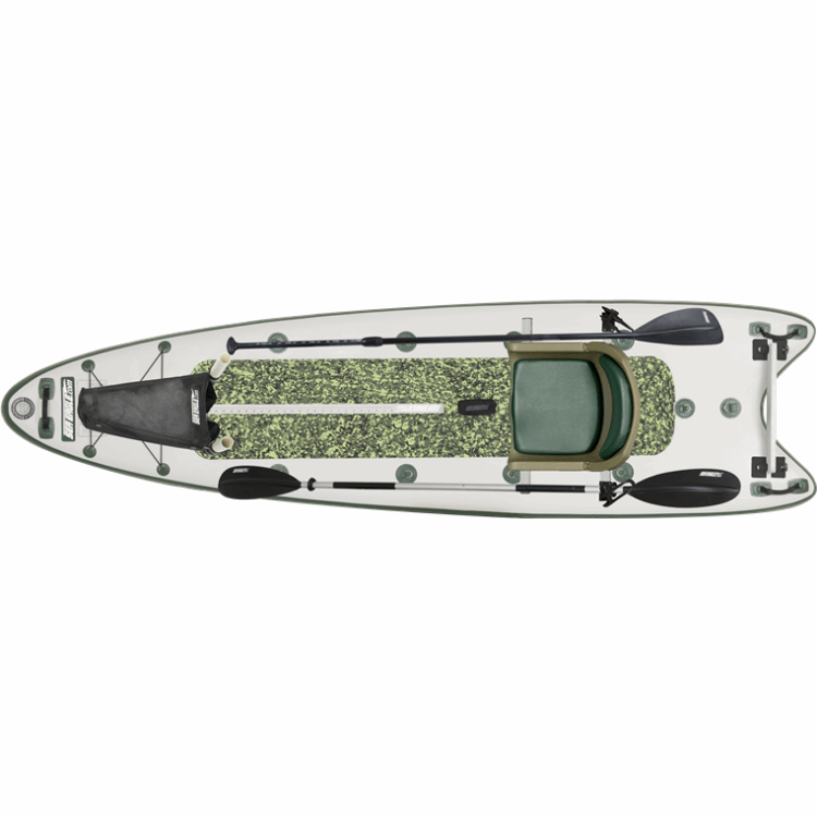 Inflatable Fishing SUP 126 Sea Eagle Sea Eagle Inflatable Fishing SUP 126 Fish Rig Pkg 2