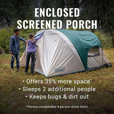 4-6 Person Cabin Camping Tent 2