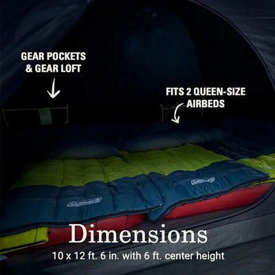 Skydome Camping Tent with Dark Room Technology 6