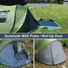 6 Person Camping Double Layer Tent 6