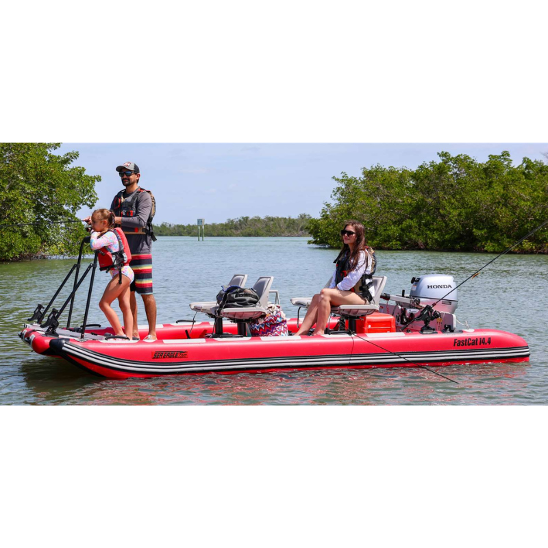 Sea Eagle FastCat14 Inflatable Catamaran Boat Sea Eagle FastCat14 Inflatable Catamaran Boat