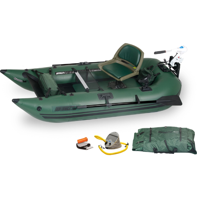 Sea Eagle 285FPB Frameless Inflatable Fishing Pontoon Boat Sea Eagle 285FPB Frameless Inflatable Fishing Pontoon Boat