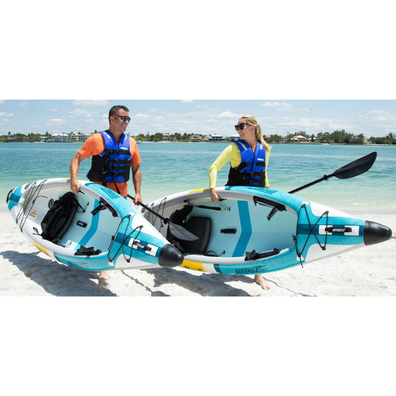 EZLite10 Inflatable Kayak - Sea Eagle EZLite10 Inflatable Kayak - Sea Eagle