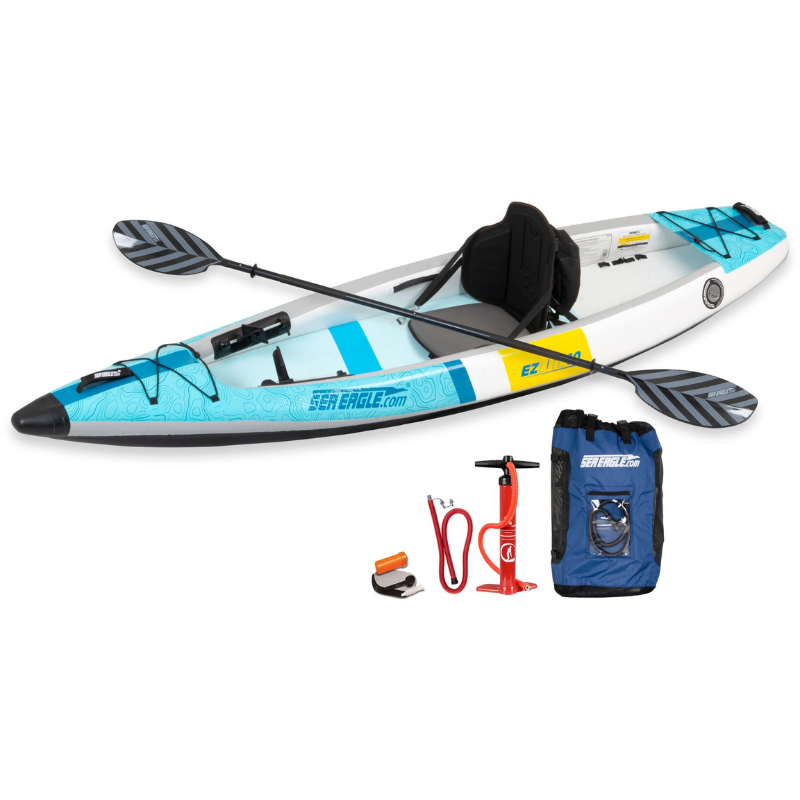 EZLite10 Inflatable Kayak - Sea Eagle EZLite10 Inflatable Kayak - Sea Eagle