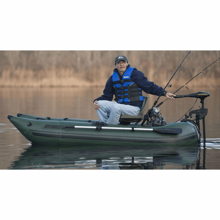 Inflatable Pontoon Boat - 285FPB Pro - Sea Eagle Inflatable Pontoon Boat - 285FPB Pro - Sea Eagle 4