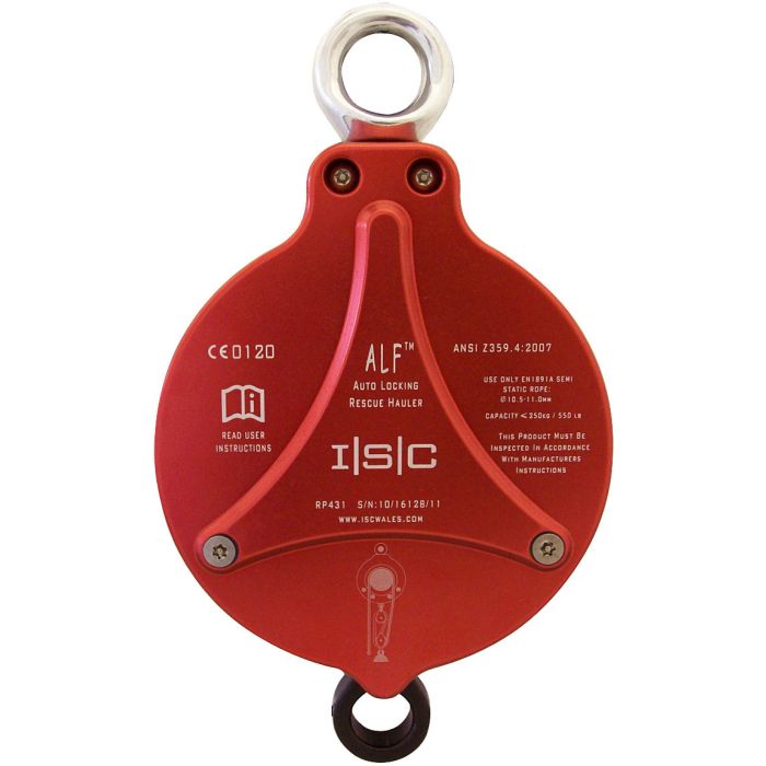 ISC R-Alf Rescue Hauler Pulley ISC R-Alf Rescue Hauler Pulley