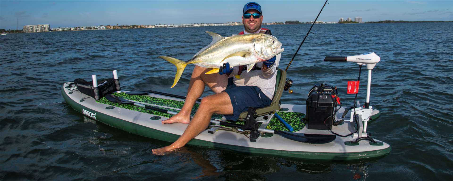 Inflatable Fishing SUP 126 Sea Eagle Sea Eagle Inflatable Fishing SUP 126 Fish Rig Pkg 5