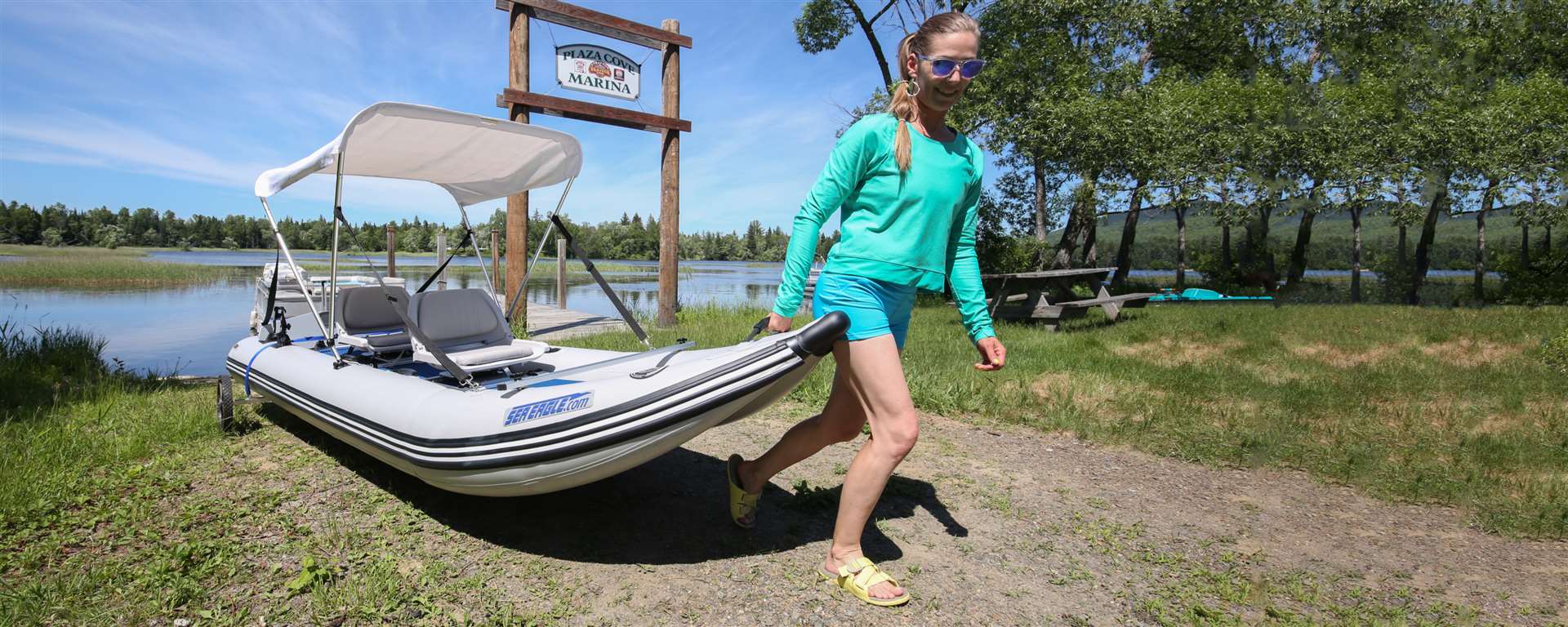 Inflatable Boat Paddleski 437PS - Sea Eagle Inflatable Boat Paddleski 437PS - Sea Eagle 12