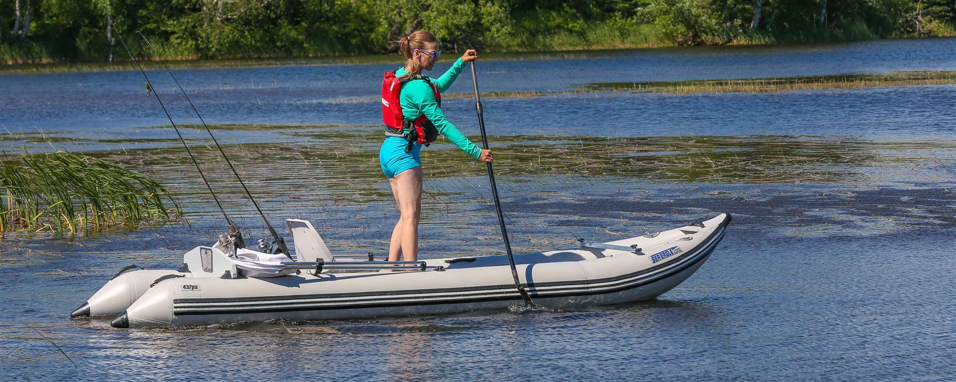 Inflatable Boat Paddleski 437PS - Sea Eagle Inflatable Boat Paddleski 437PS - Sea Eagle 17