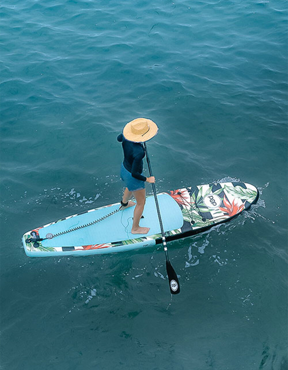 POP Board 10'6” Royal Hawaiian Inflatable SUP POP Board 10'6” Royal Hawaiian Inflatable SUP 9