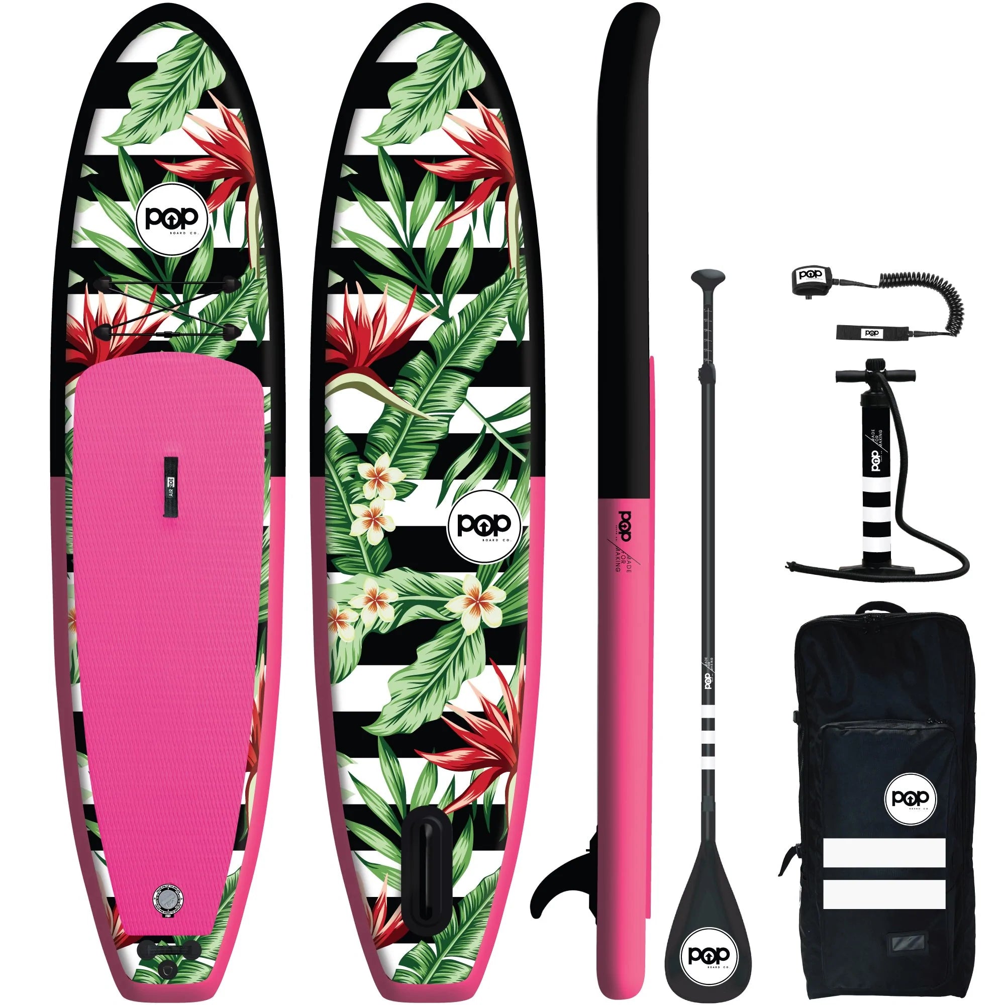 POP Board 10'6” Royal Hawaiian Inflatable SUP POP Board 10'6” Royal Hawaiian Inflatable SUP 1