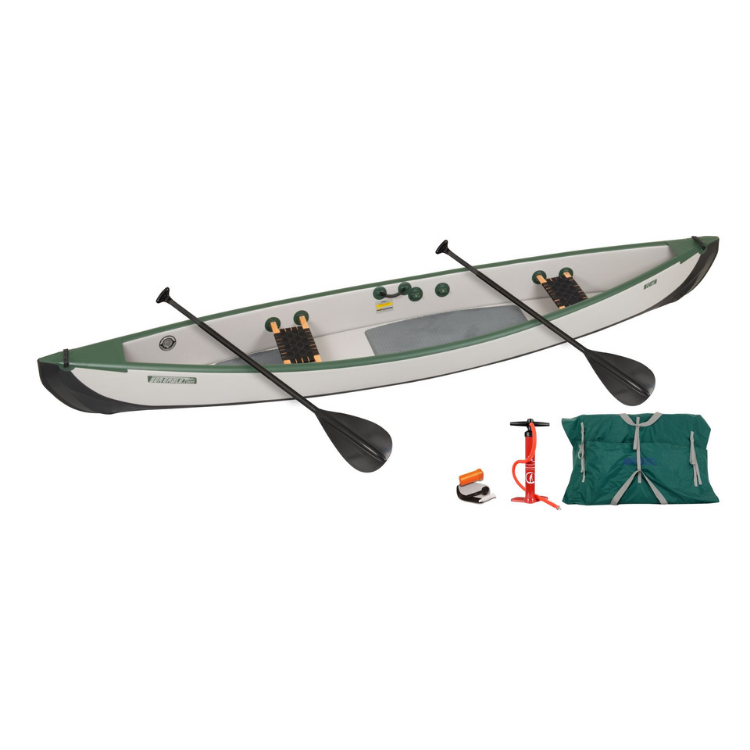 Inflatable Canoe - Sea Eagle TC16K Startup