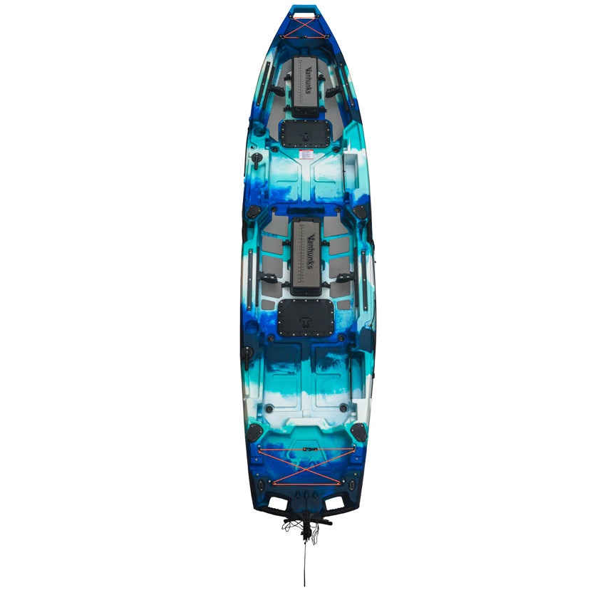Vanhunks Sauger 12’0 Tandem Fishing Kayak Vanhunks Sauger 12’0 Tandem Fishing Kayak 2