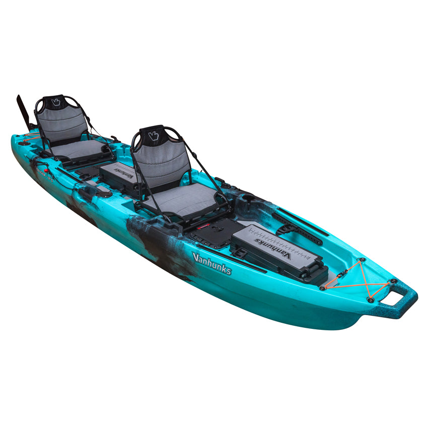 Vanhunks Sauger 12’0 Tandem Fishing Kayak vanhunks-sauger-12-0-tandem-fin-drive 16
