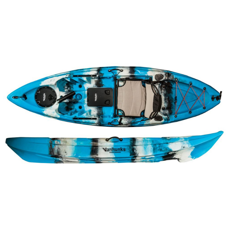 Vanhunks 9'0 Manatee Single Fishing Kayak Vanhunks 9'0 Manatee Single Fishing Kayak 3
