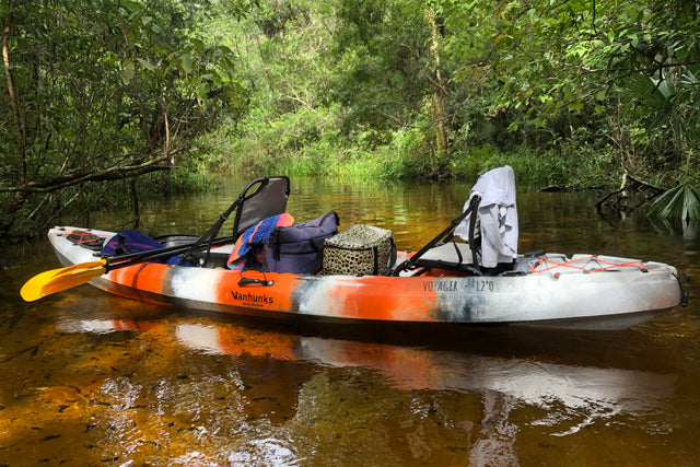 Vanhunks Voyager Deluxe 12’0 Family Tandem Fishing Kayak Vanhunks Voyager Deluxe 12’0 Family Tandem Fishing Kayak