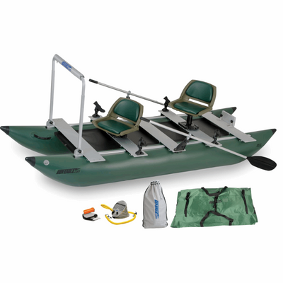 Inflatable Fishing Boat 375FC FoldCat - Sea Eagle Pro