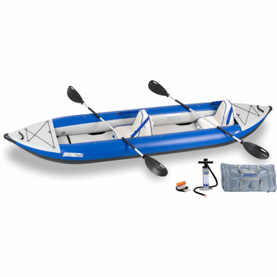 Inflatable Fishing Kayak Explorer 420X Sea Eagle 1