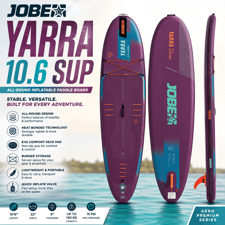Jobe Yarra 10.6 SUP Package
