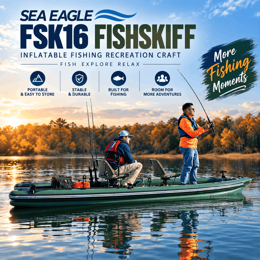 Sea Eagle FishSkiff Inflatable Fishing Recreation Craft
