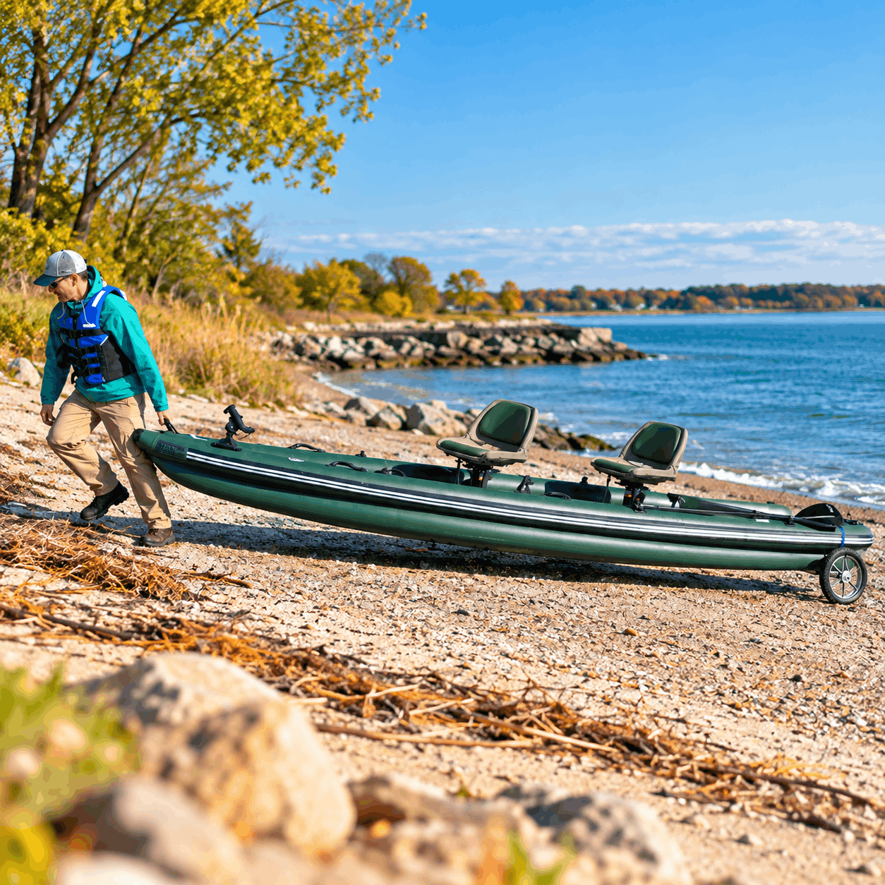 Sea Eagle FishSkiff Inflatable Fishing Recreation Craft