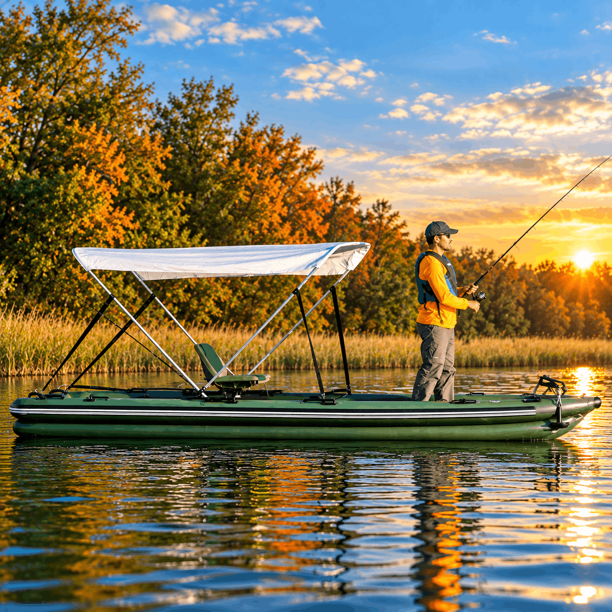 Sea Eagle FishSkiff Inflatable Fishing Recreation Craft