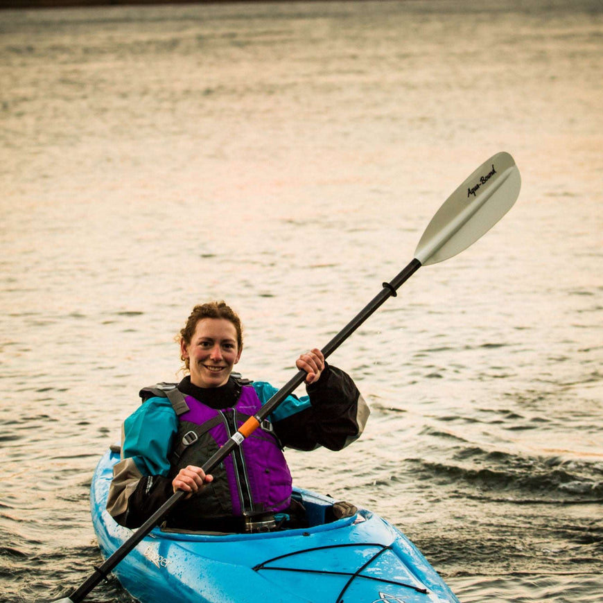 AQUA-BOUND Sting Ray Hybrid 2-Piece Posi-Lok Kayak Paddle