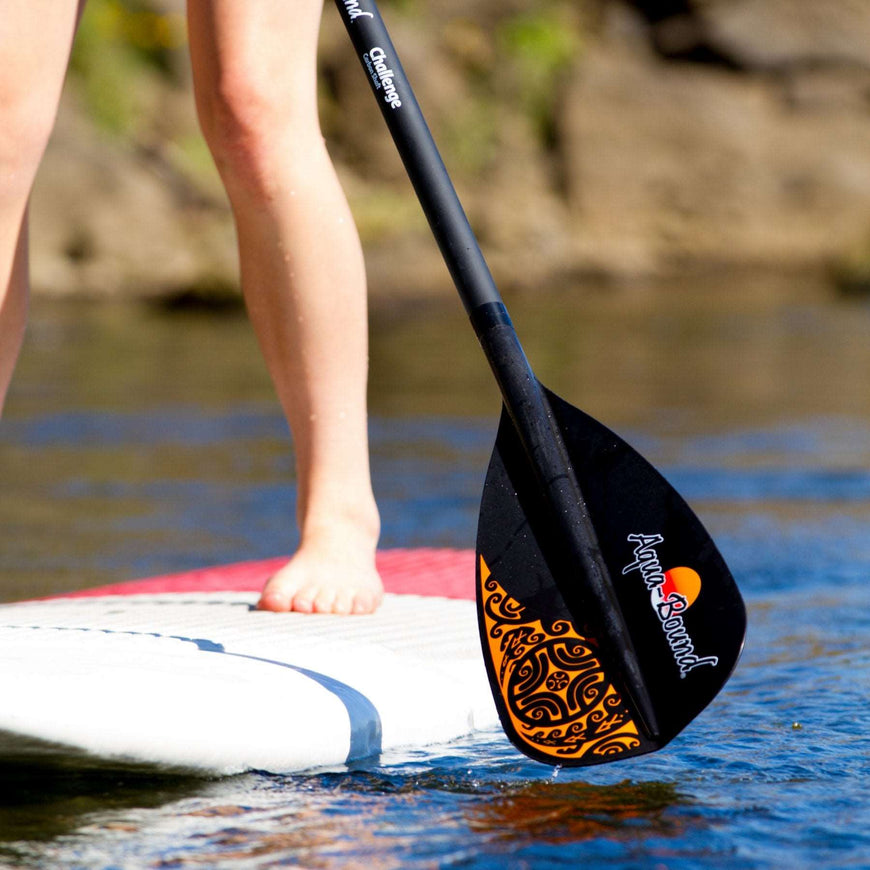 AQUA-BOUND CHALLENGE SUP CARBON PADDLE 2PC