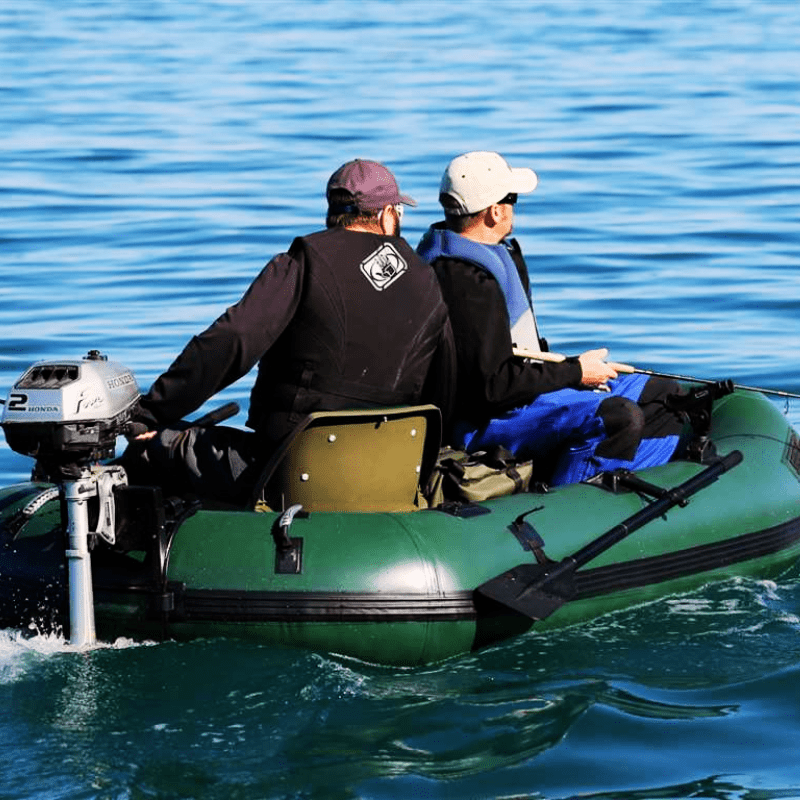 Sea Eagle PackFish7 Fishing Boat Raft, Green