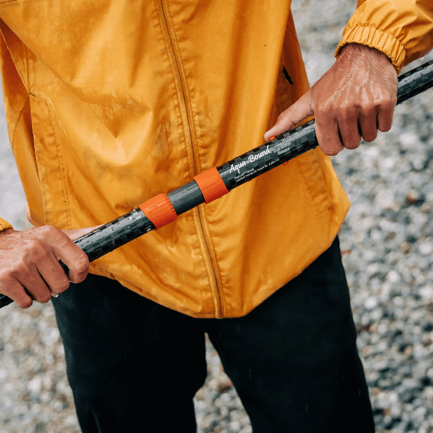 AQUA-BOUND Sting Ray Hybrid 2-Piece Posi-Lok Kayak Paddle