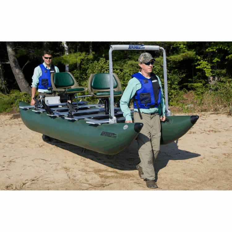 Sea Eagle 375fc 2 person Inflatable Fishing Boat. Package Prices starting  at $1,499 plus FREE Shipping