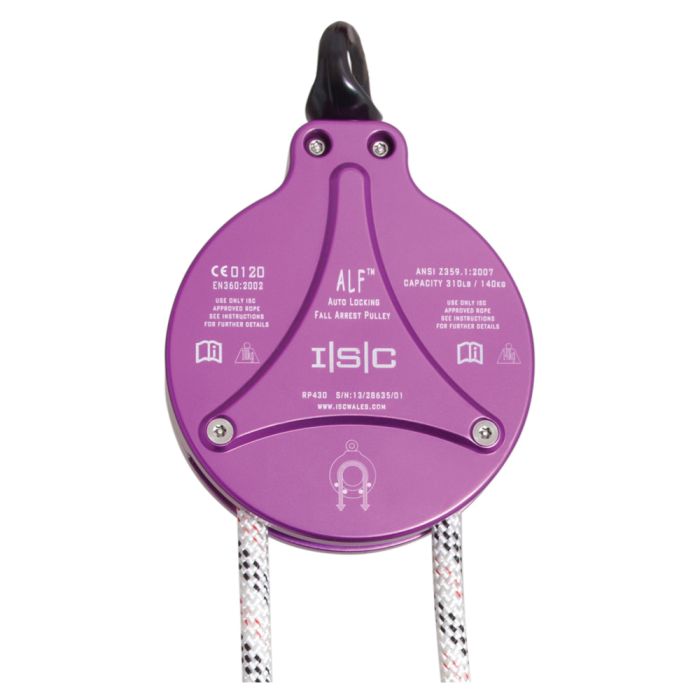 ISC Alf Climbassist Locking Pulley 1