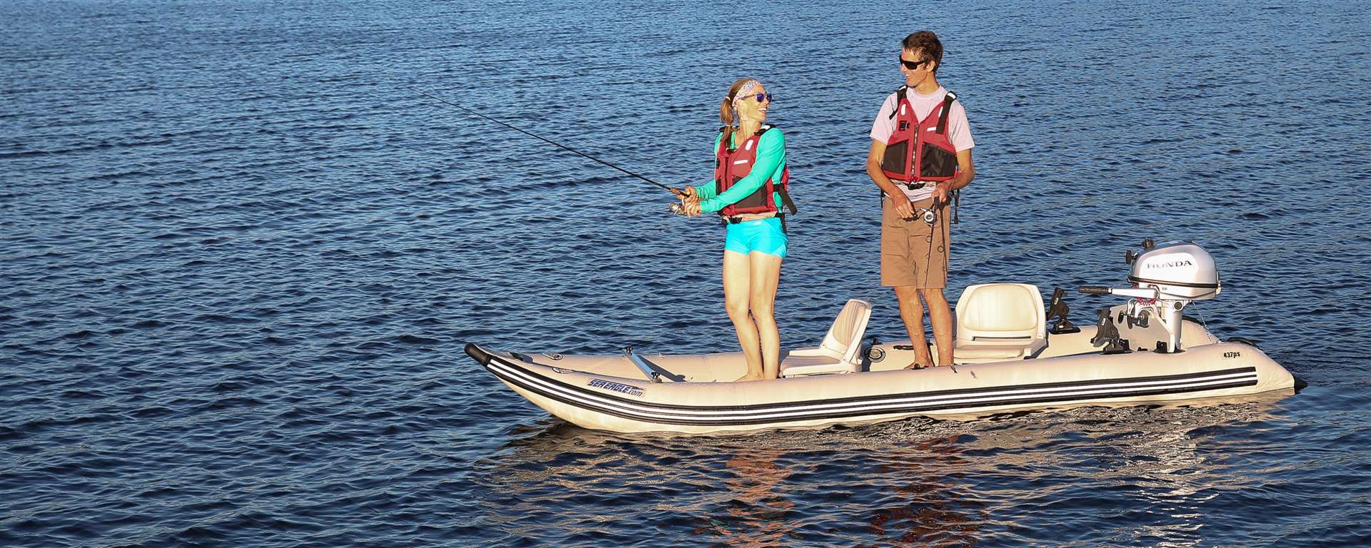 Inflatable Boat PaddleSki 437ps - Sea Eagle