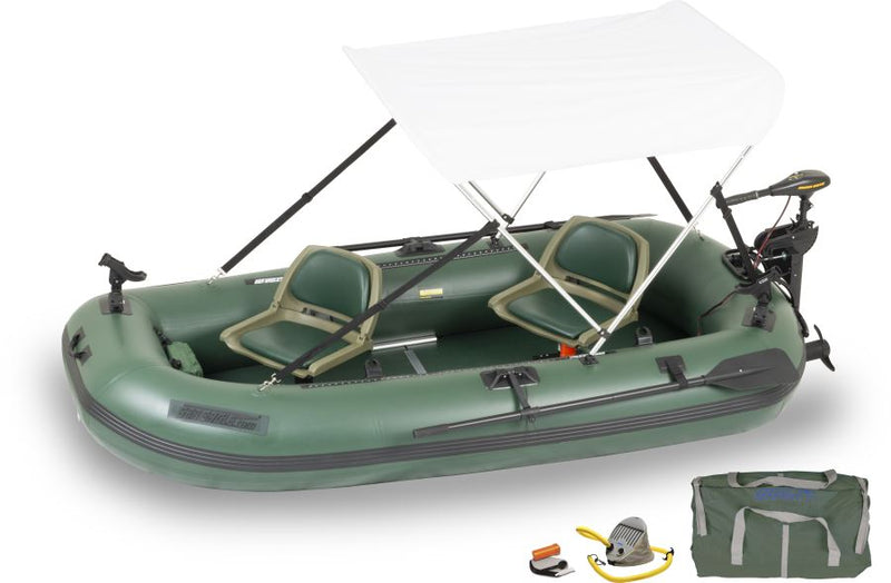 Bimini Bo Ft Boat (2 Canopy Portable Length Inflatable Top Cover 7.5-11