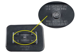 Scotty Glue-on Black Mounting Pad w/ Glue