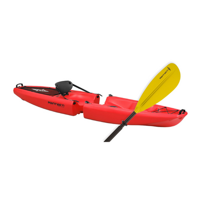 POINT 65 FALCON SOLO KAYAK RED W/ PADDLE