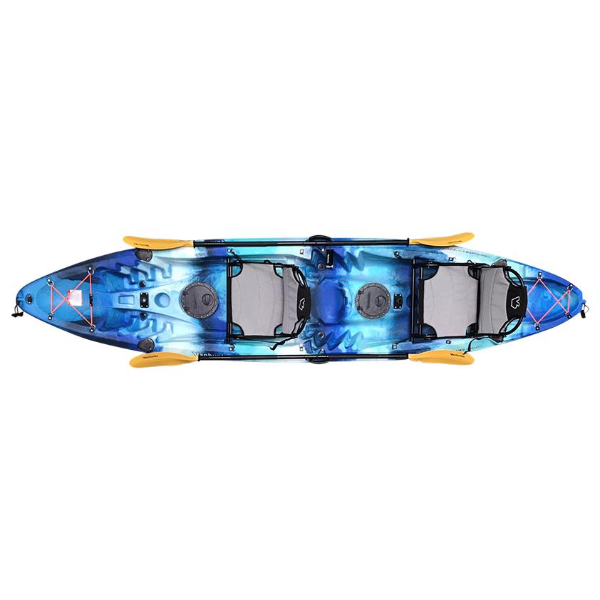 Vanhunks Voyager Deluxe 12’0 Family Tandem Fishing Kayak