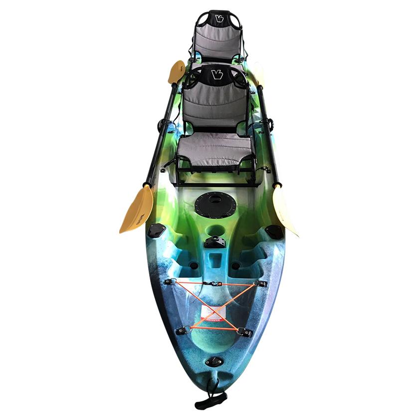Vanhunks Voyager Deluxe 12’0 Family Tandem Fishing Kayak