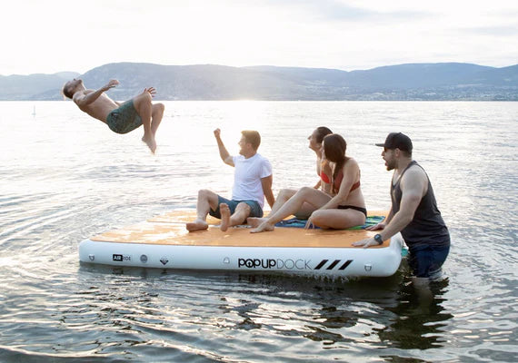 Pop Up Dock 8'x7' Inflatable Platform 12
