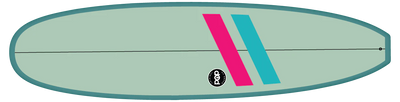 POP Board 9’0 Spunky Surfboard 2