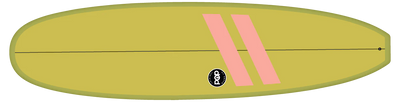 POP Board 9’4 Longbird Surfboard 2
